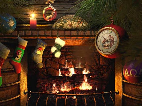    - Fireside Christmas 3D Screensaver 1.0 Build - ENG