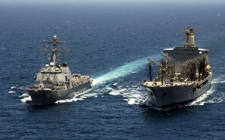 Военные корабли различных стран на обоях для рабочего стола