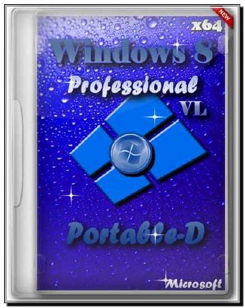 Windows 8 Pro VL x64 Portable-D (2012/RUS) 