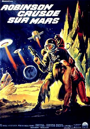 Робинзон Крузо на Марсе / Robinson Crusoe on Mars (1964 / BDRip)