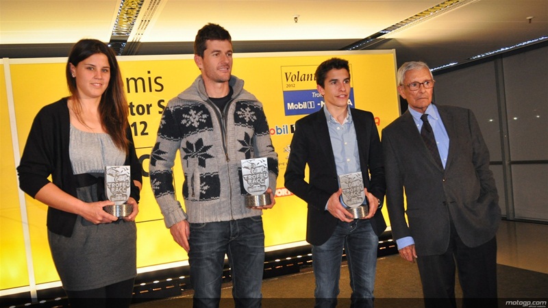 Марк Маркес получил испанскую награду «RACC Motor Sport 2012»