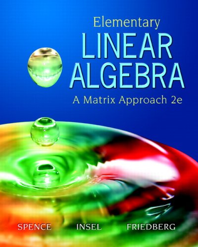 elementary linear algebra a matrix approach 2nd edition pdf