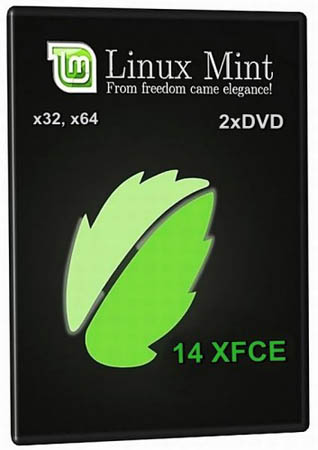  Linux Mint 14 XFCE x32x64 (2xDVD) (Multi/Rus) 2012
