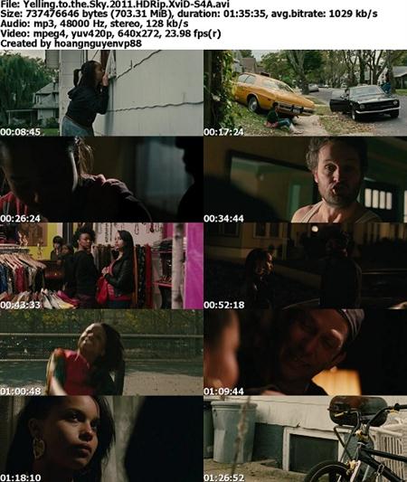 Yelling to the Sky 2011 HDRip XviD S4A