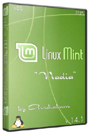 Linux Mint 14.1 "Nadia" MATE 32-bit (RUS/2013)