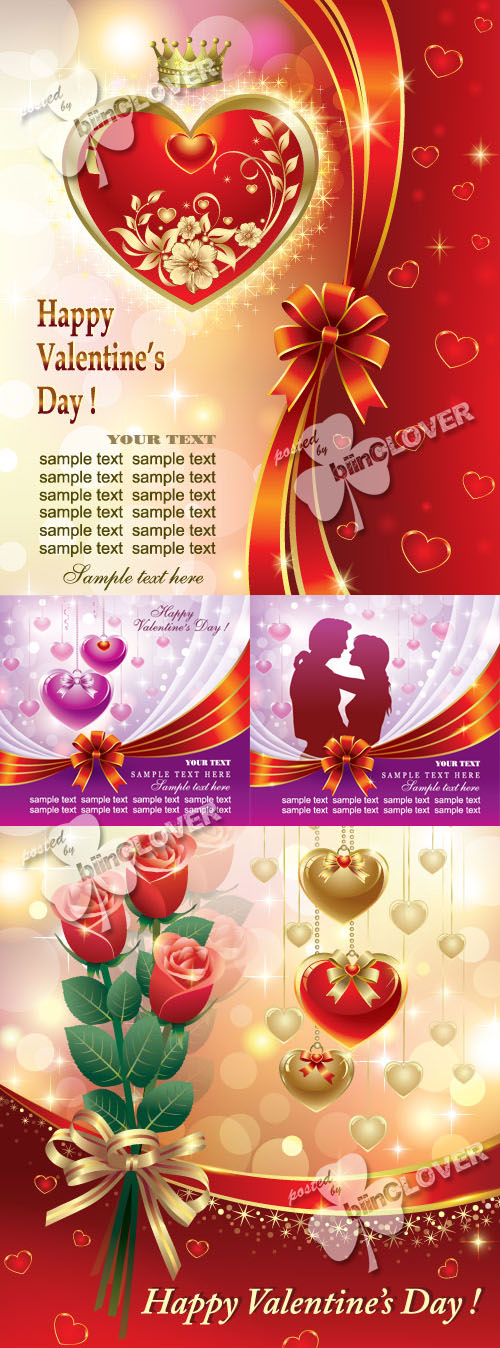 Luxury Valentines Day cards 0357