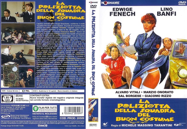 La poliziotta della squadra del buon costume /     (Michele Massimo Tarantini, Dania Film / Medusa Produzione) [1979 ., Feature, Classic, Comedy, DVDRip]
