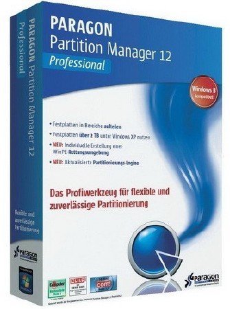Paragon Partition Manager 12 Professional 10.1.19.15721 + Boot Media Builder (2012) 