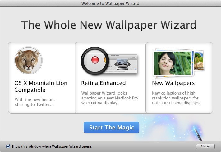 Wallpaper Wizard - 100000 обоев в HD качестве для рабочего стола вашего Mac