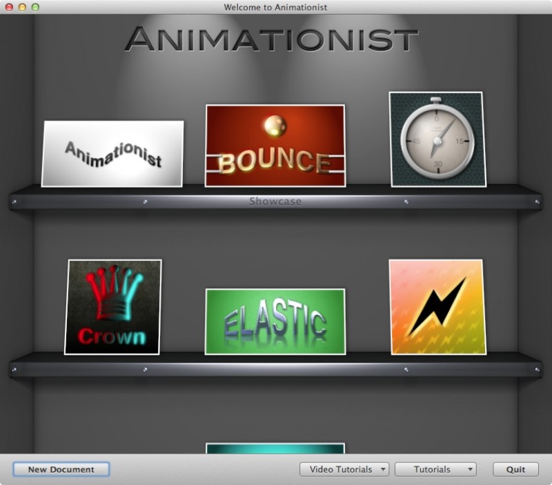 Animationist - легкое создание заставок для видео