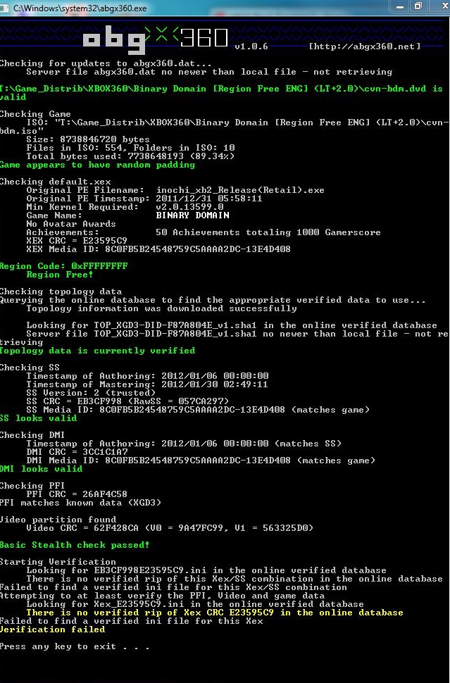 Binary Domain (2012) [ENG/FULL/Region Free] (LT+3.0) XBOX360