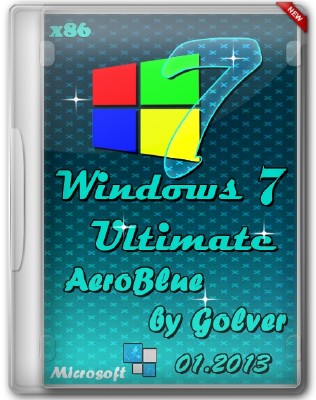 Windows 7 Ultimate x86 AeroBlue by Golver 01.2013 RUS