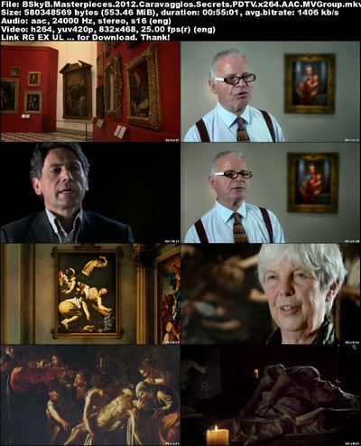 BSkyB - Masterpieces: Caravaggio's Secrets (2012) PDTV x264 AAC-MVGroup