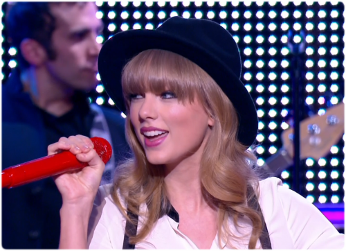 Taylor Swift - We Are Never Ever Getting Back Together( Live,Canal+,Le grand journal, la suite,28.01.2013) [2013, pop,country pop, HDTV 1080i]