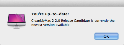 CleanMyMac 2 Release Candidate - поможет содержать ваш мак в полной чистоте