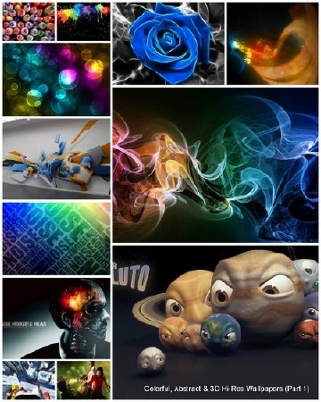     - Colorful Abstract 3D Hi-Res Wallpapers Part1(1280x800 to 2560x1600)
