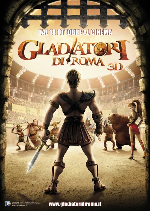 Prawie jak gladiator / Gladiatori di Roma (2012) PLDUB.MD.DVDRip.XviD-BiDA / Dubbing PL