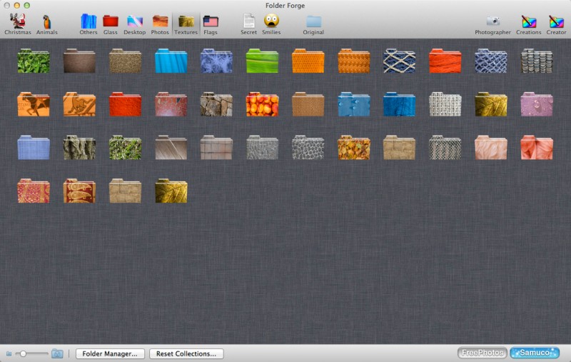 Folder Forge - замена иконок папок