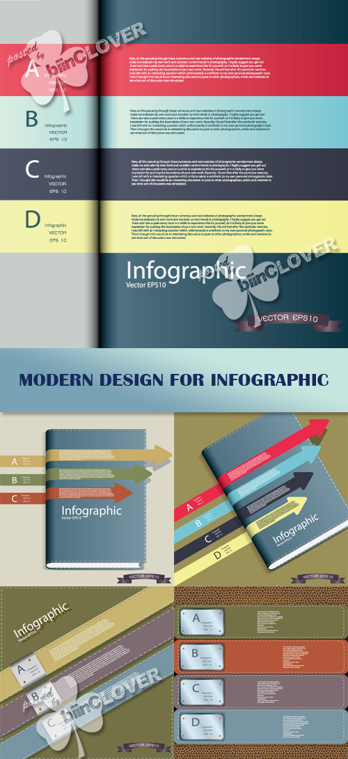 Modern design  for infographics 0378