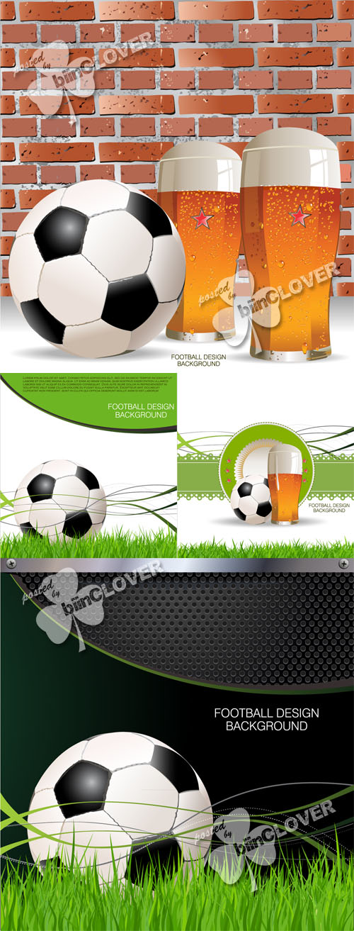 Soccer ball background 0381