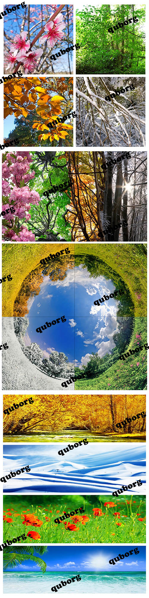 Stock Photos - Four Seasons