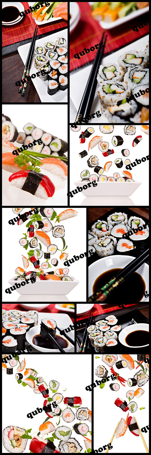Stock Photos - Close Up of Sushi