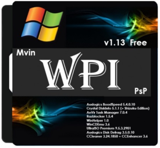 Mvin-WPI PsP v.1.13 Free (2013/RUS)