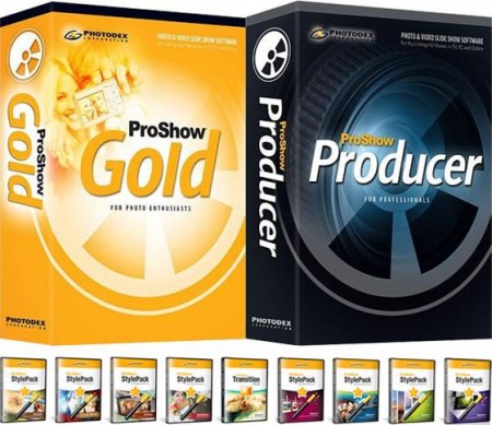 Photodex Proshow Producer and Gold v5.0.3310 With New Style Packs (2013)