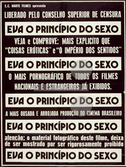 EVA: O PRINCÍPIO DO SEXO / :   (José Carlos Barbosa, ) [1981 ., Drama, Classic, VHSRip]