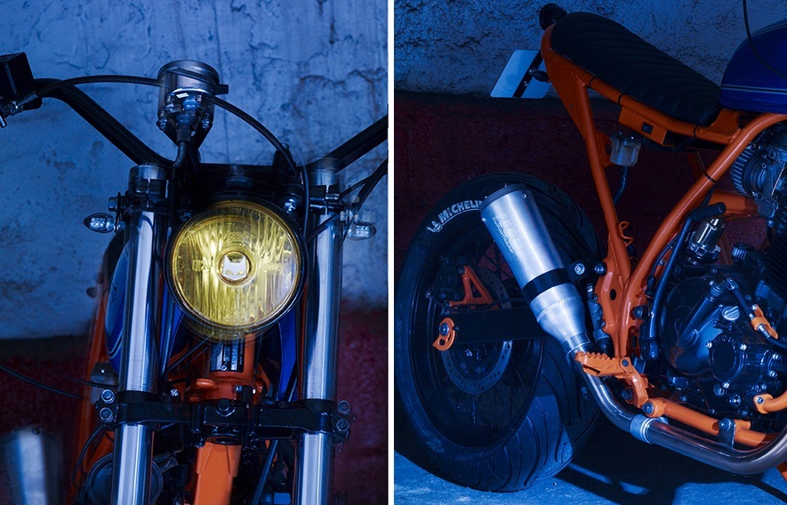 Blitz Motorcycles: стрит-трекера Suzuki DR650