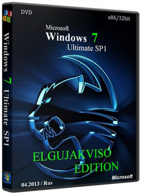 Windows 7 Ultimate SP1 x86 Elgujakviso Edition 04.2013 [Русский]
