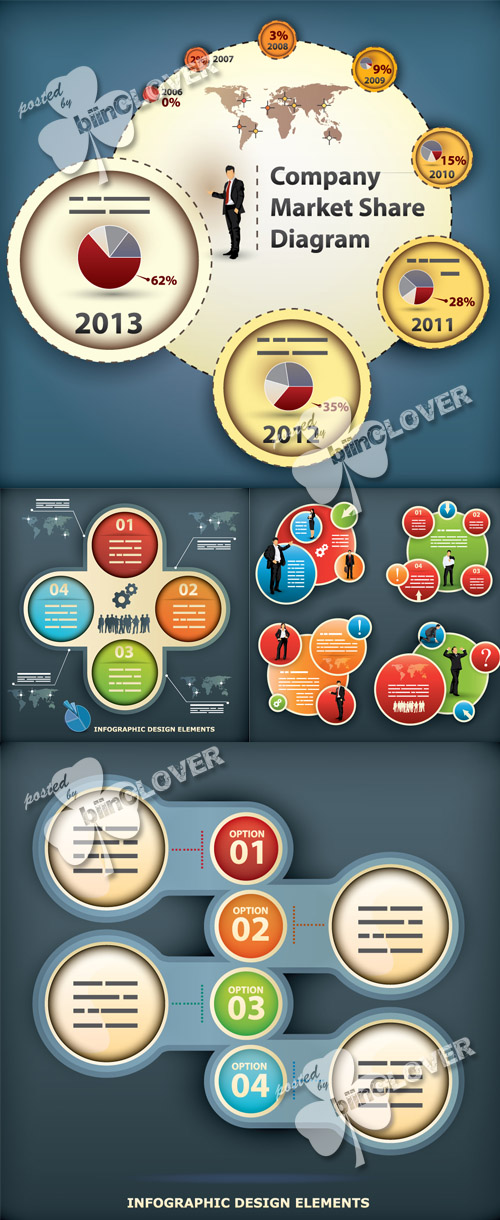 Template for infographics design 0404